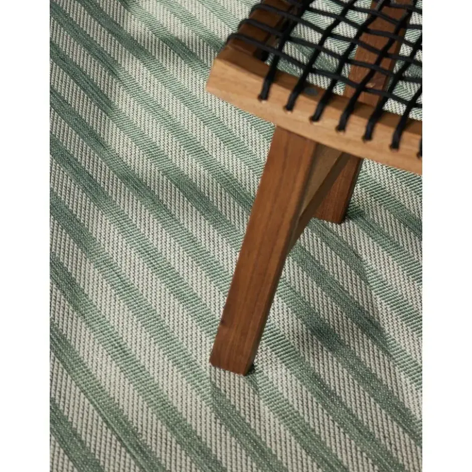 Ted Baker Buitenkleed Haringey Groen Wit - 120x170 CM