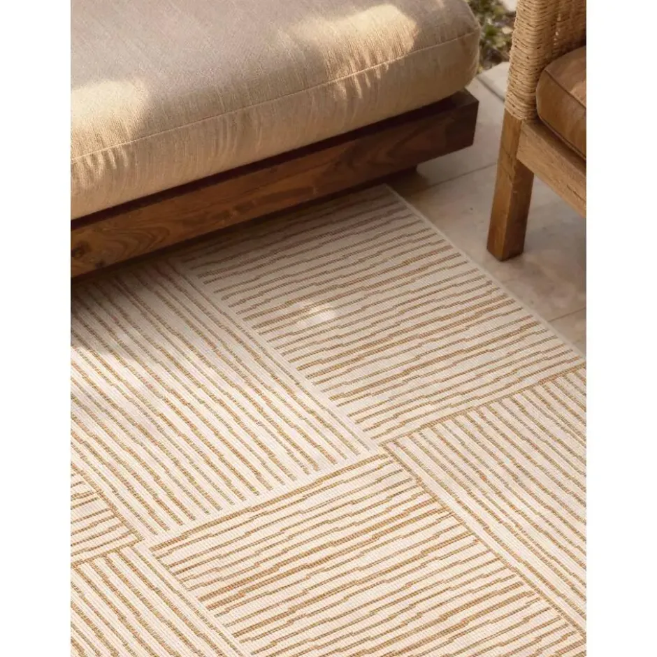 Ted Baker Buitenkleed Haringey Jute Wit - 200x300 CM