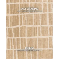 Ted Baker Rond Buitenkleed Haringey Jute Wit - 200 CM Ø