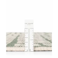 Ted Baker Rond Buitenkleed Haringey Groen Wit - 160 CM Ø