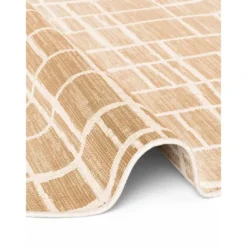 Ted Baker Rond Buitenkleed Haringey Jute Wit - 160 CM Ø