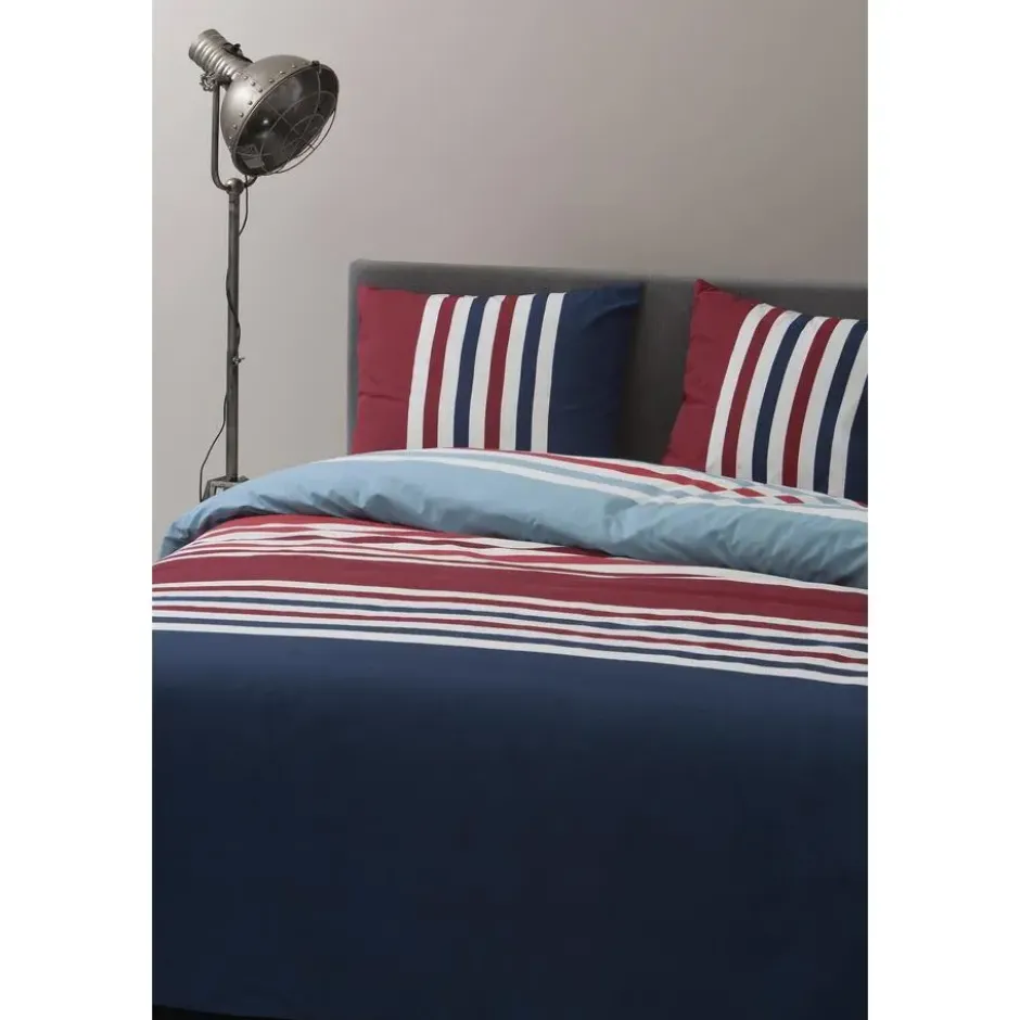 Ten Cate Katoenen Dekbedovertrek - 200x200/220 - Trone Stripe