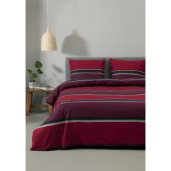 Ten Cate Katoenen Dekbedovertrek - 200x200/220 - Thor Rood