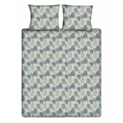 Ten Cate Katoenen Dekbedovertrek - 240x200/220 cm - Graphic Leaves