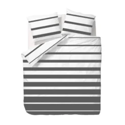 Ten Cate Katoenen Dekbedovertrek - 200x200/220 - Celia Antraciet