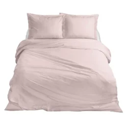 Ten Cate Premium Katoensatijnen Dekbedovertrek 200x200/220 - Blush
