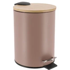 Tendance Badkamer prullenbak Bamboo vibe - soft close - 3 ltr