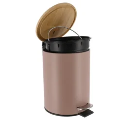 Tendance Badkamer prullenbak Bamboo vibe - soft close - 3 ltr
