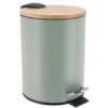 Tendance Badkamer prullenbak Bamboo vibe - soft close - 3 ltr