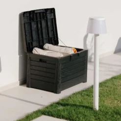 Toomax Florida Compact opbergbox - 120 liter - antraciet