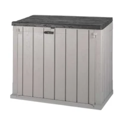 Toomax Stora way opbergbox 842 liter - taupe donker grijs