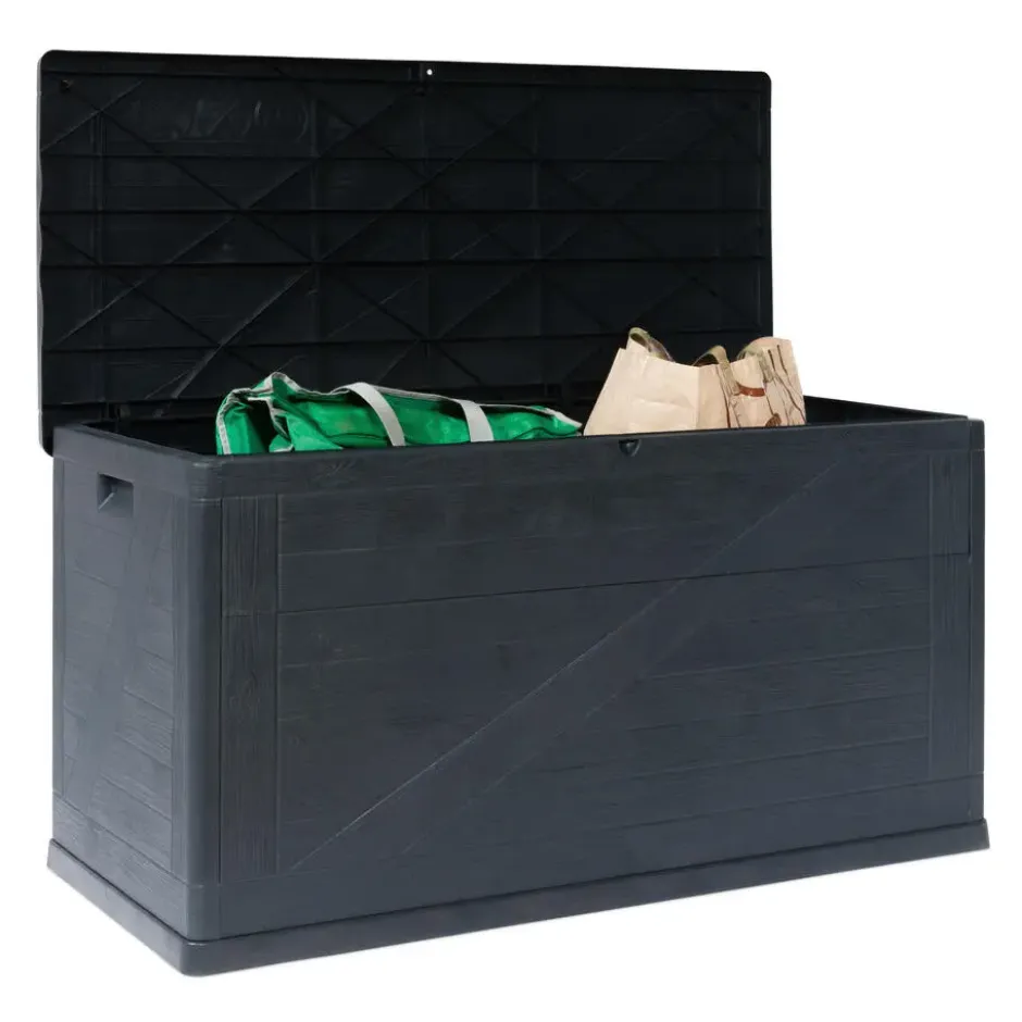 Toomax Wood opbergbox - 420L - Antraciet