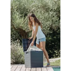 Toomax Woody's opbergbox - 90 liter - grijs