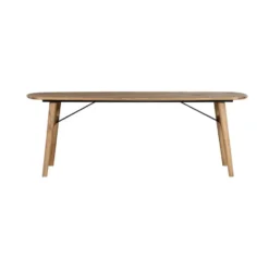 Tower Living - Aura eettafel Deens ovaal - 160 cm - naturel
