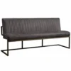 Tower Living - Ferro eetkamerbank - 155 cm - antraciet