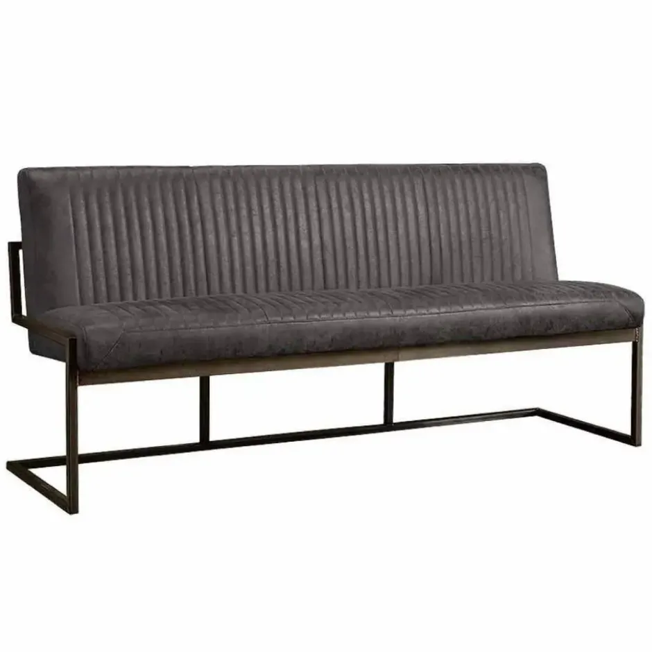 Tower Living - Ferro eetkamerbank - 185 cm - antraciet