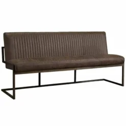 Tower Living - Ferro eetkamerbank - 135 cm - donkerbruin