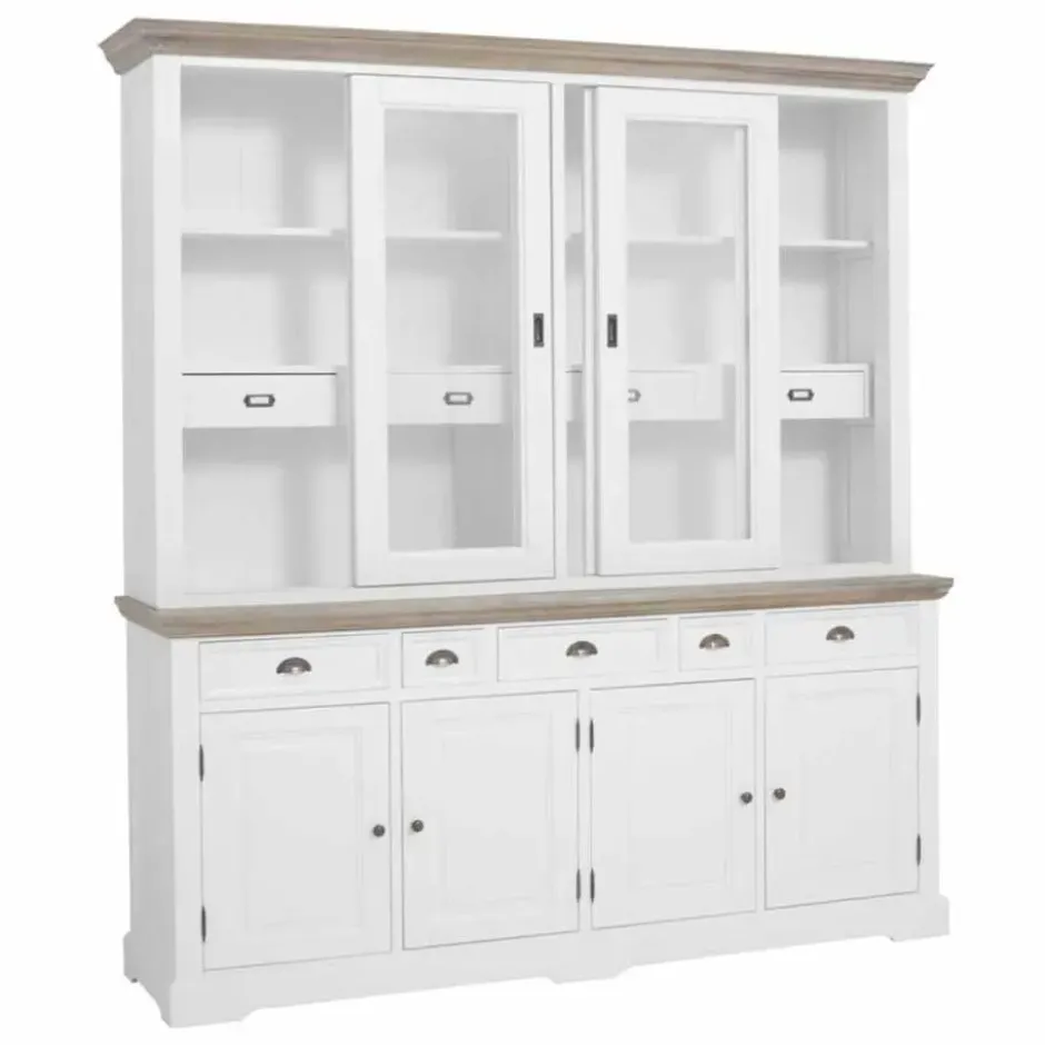 Tower Living - Fleur buffetkast - 204 cm - wit
