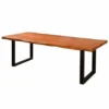 Tower Living - Nicosia eettafel - 220 cm - bruin
