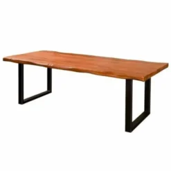 Tower Living - Nicosia eettafel - 220 cm - bruin