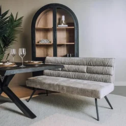 Tower Living - Rosora eetkamerbank - 160 cm - beige