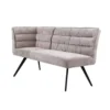 Tower Living - Rosora eetkamer hoekbank rechts - 100 cm - beige