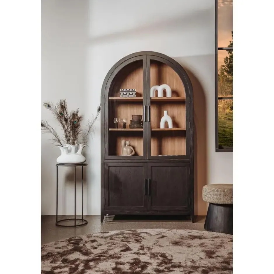 Tower Living - Rotondi buffetkast - 120 cm - zwart