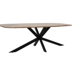 Tower Living - Silvi eettafel Deens ovaal - 180 cm - naturel