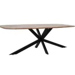 Tower Living Silvi eettafel visgraat naturel 180x100x78
