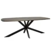 Tower Living Silvi eettafel visgraat olijfbruin 240x100x78
