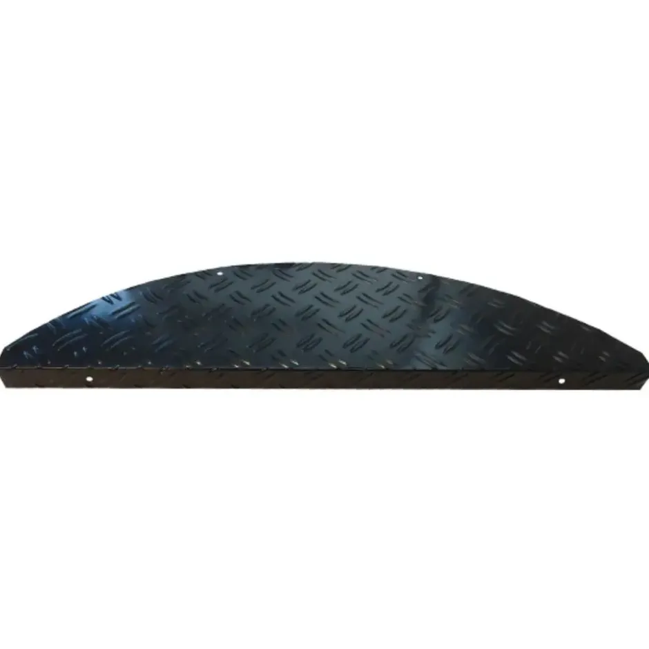 Trapmaantje aluminium - Zwart - 15 Stuks