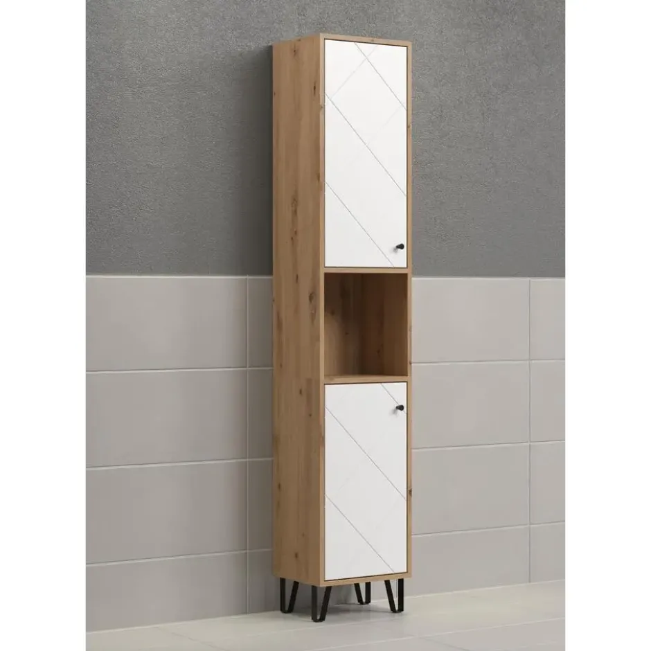 Trendteam Kolomkast Touch - 36 x 29 x 191 cm - Artisan Oak