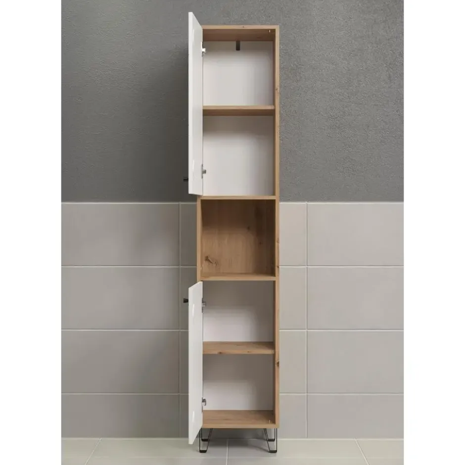 Trendteam Kolomkast Touch - 36 x 29 x 191 cm - Artisan Oak