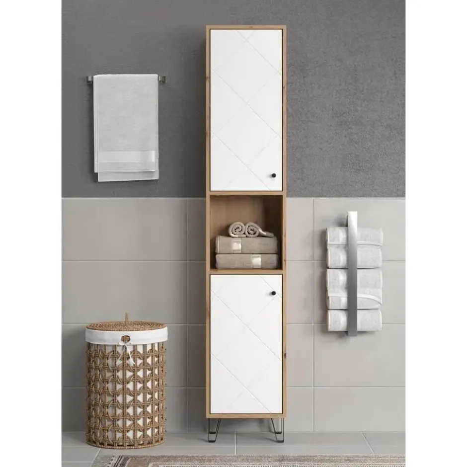 Trendteam Kolomkast Touch - 36 x 29 x 191 cm - Artisan Oak