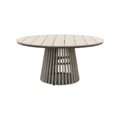 Trinxa ronde tuintafel Ø148 cm. - lichtgrijs