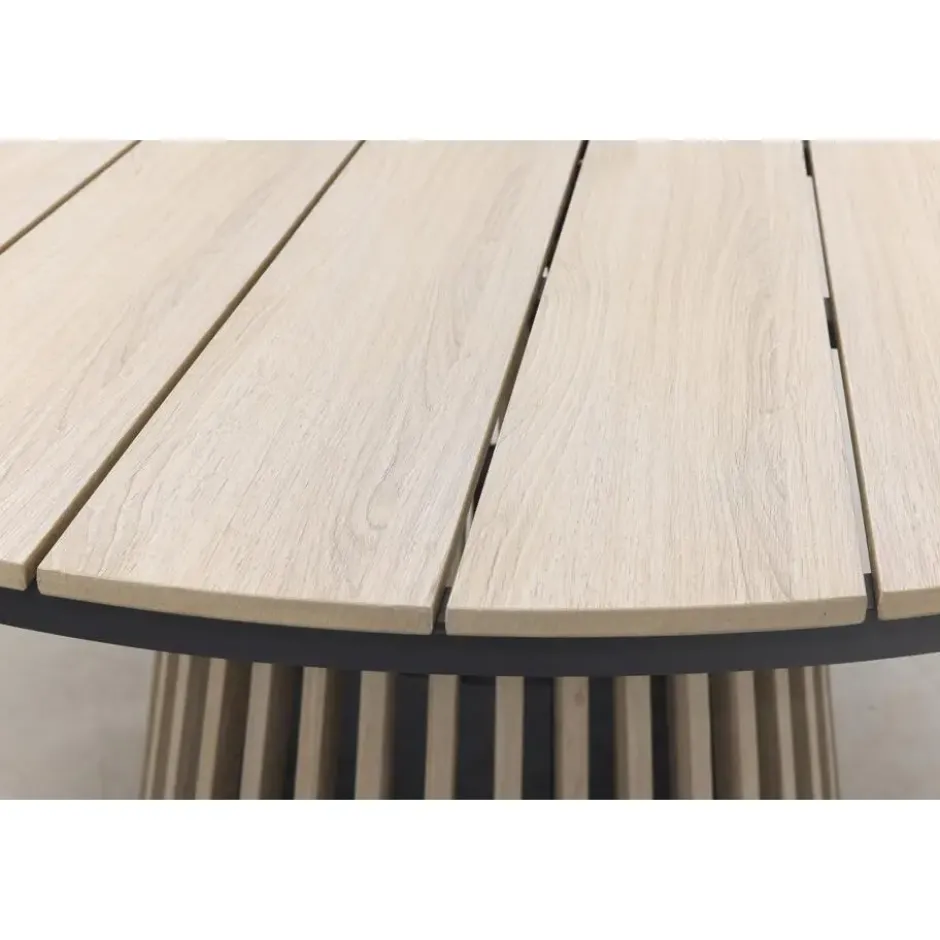 Trinxa ronde tuintafel Ø148 cm. - lichtgrijs