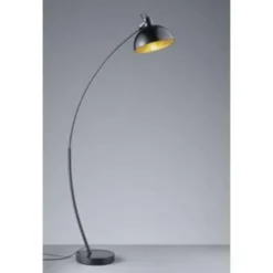 Trio Leuchten vloerlamp Recife - 1 lichts - 75 x155 cm - zwart