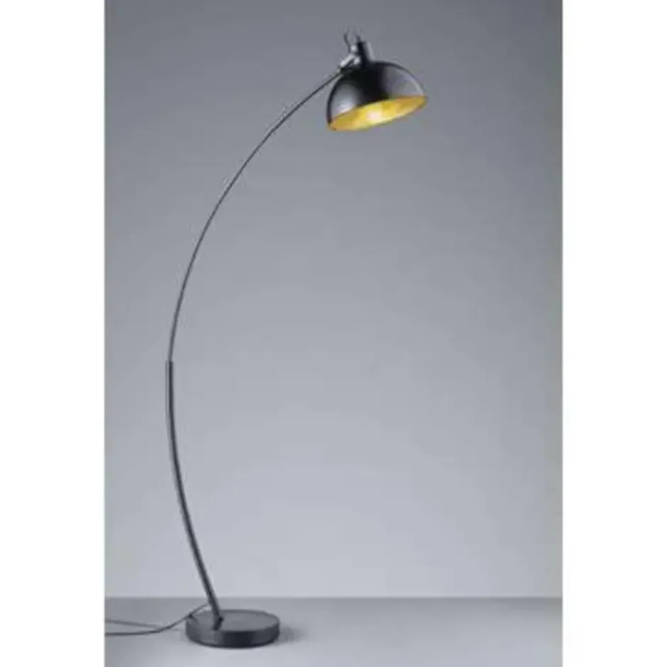 Trio Leuchten vloerlamp Recife - 1 lichts - 75 x155 cm - zwart