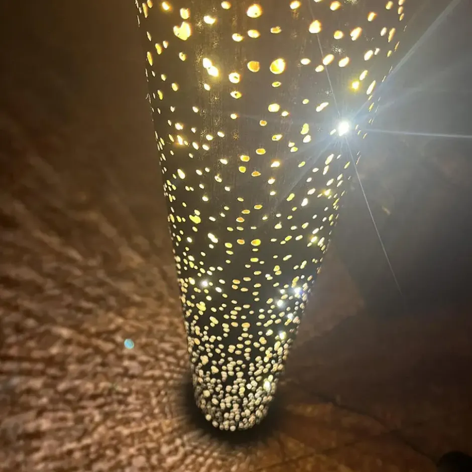 Trio Leuchten Vloerlamp Taco - zwart - 13x103 cm