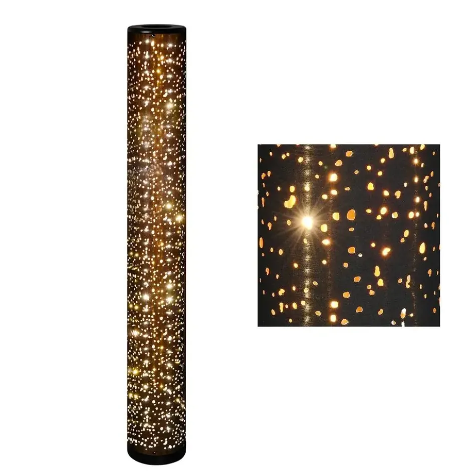 Trio Leuchten Vloerlamp Taco - zwart - 13x103 cm