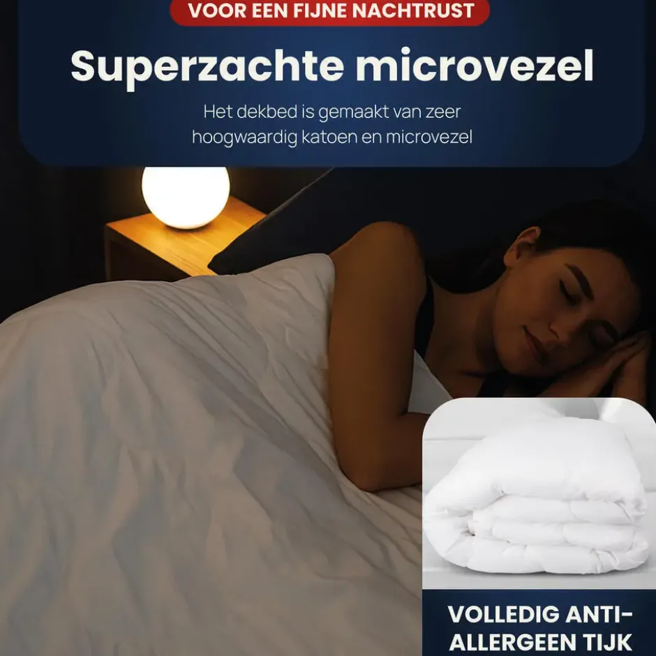 Troonz Dekbed Portofino Royal Enkel - Dekbed 140 x 200