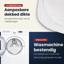 Troonz Dekbed Portofino - 4 Seizoenen Hotel Dekbed - 240x220