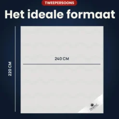 Troonz Dekbed Portofino - 4 Seizoenen Hotel Dekbed - 240x220