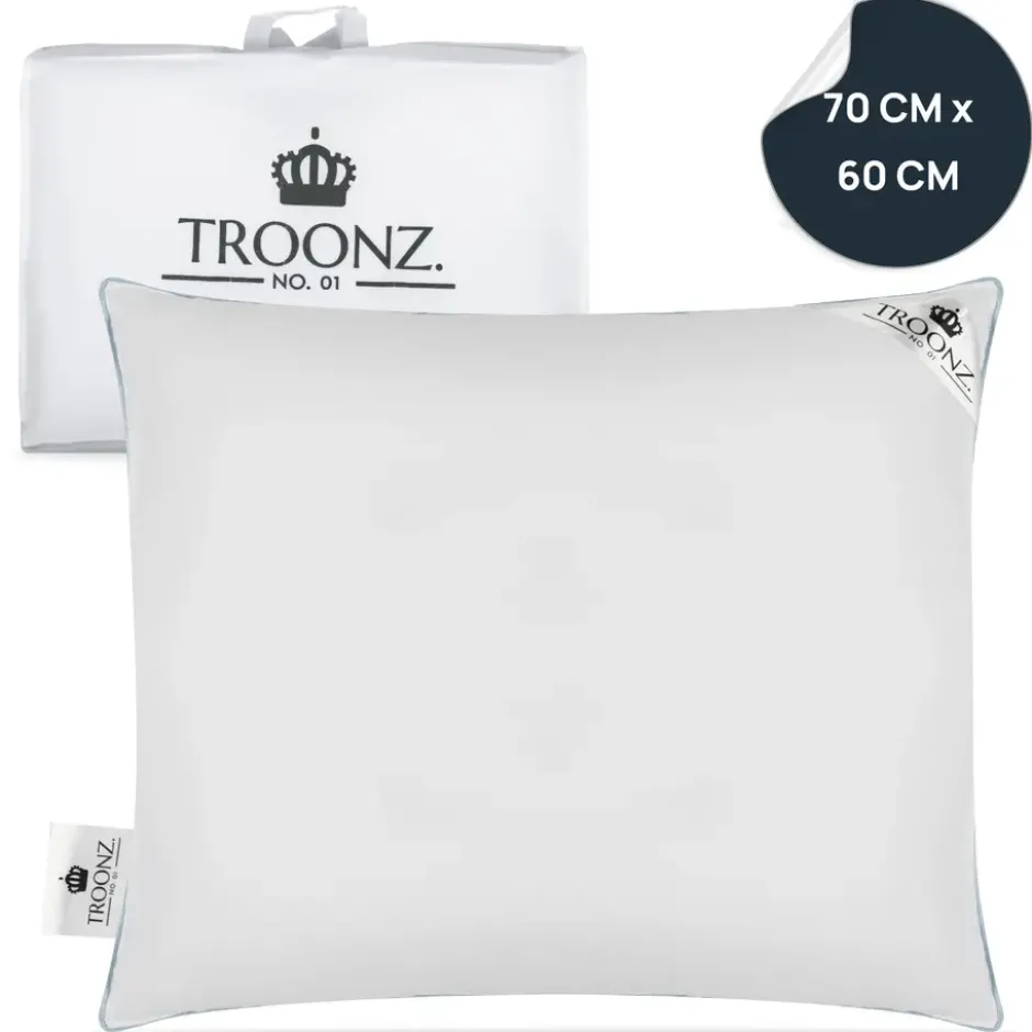 Troonz Hotel Hoofdkussen Portofino - Afmeting 60 x 70 cm