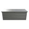 Tuinkussenbox TOMASO - 165 cmx68 cmx62 cm - Grijs Metaal