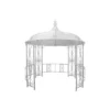 Tuinpaviljoen TILCARA - 300 cmx300 cmx198 cm - Wit Metaal