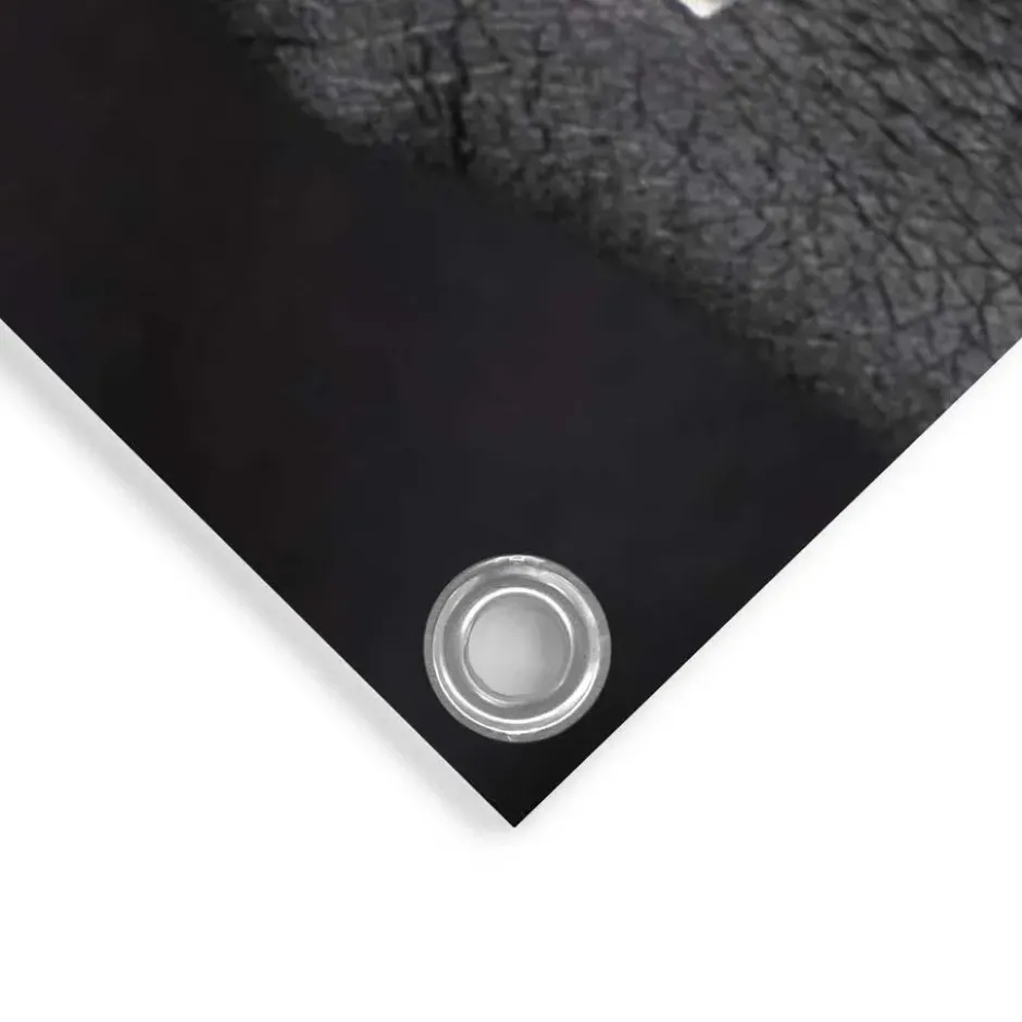 Tuinposter Gouden hand - 80 x 60 - Goudkleurig