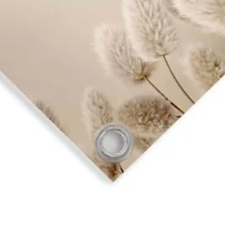 Tuinposter Highlander in bloemen - 60 x 80 - Beige