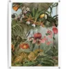 Tuinposter Jungle Bloemen - 80 x 60 - Groen