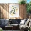 Tuinposter Limoni - 80 x 60 - Geel